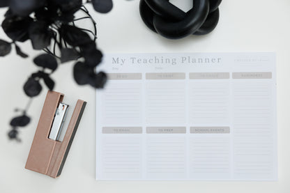 My Teaching Planner