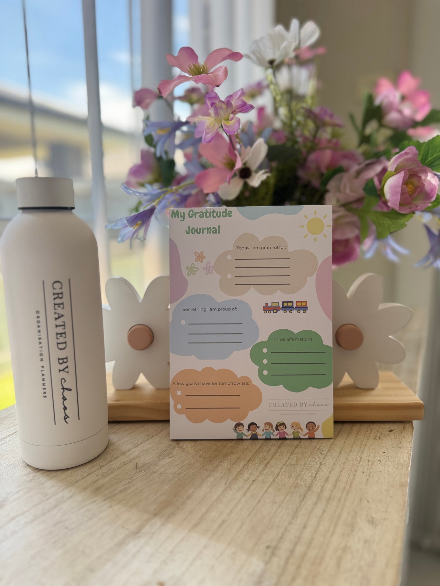 Kids Gratitude Journal + Tumbler Bottle