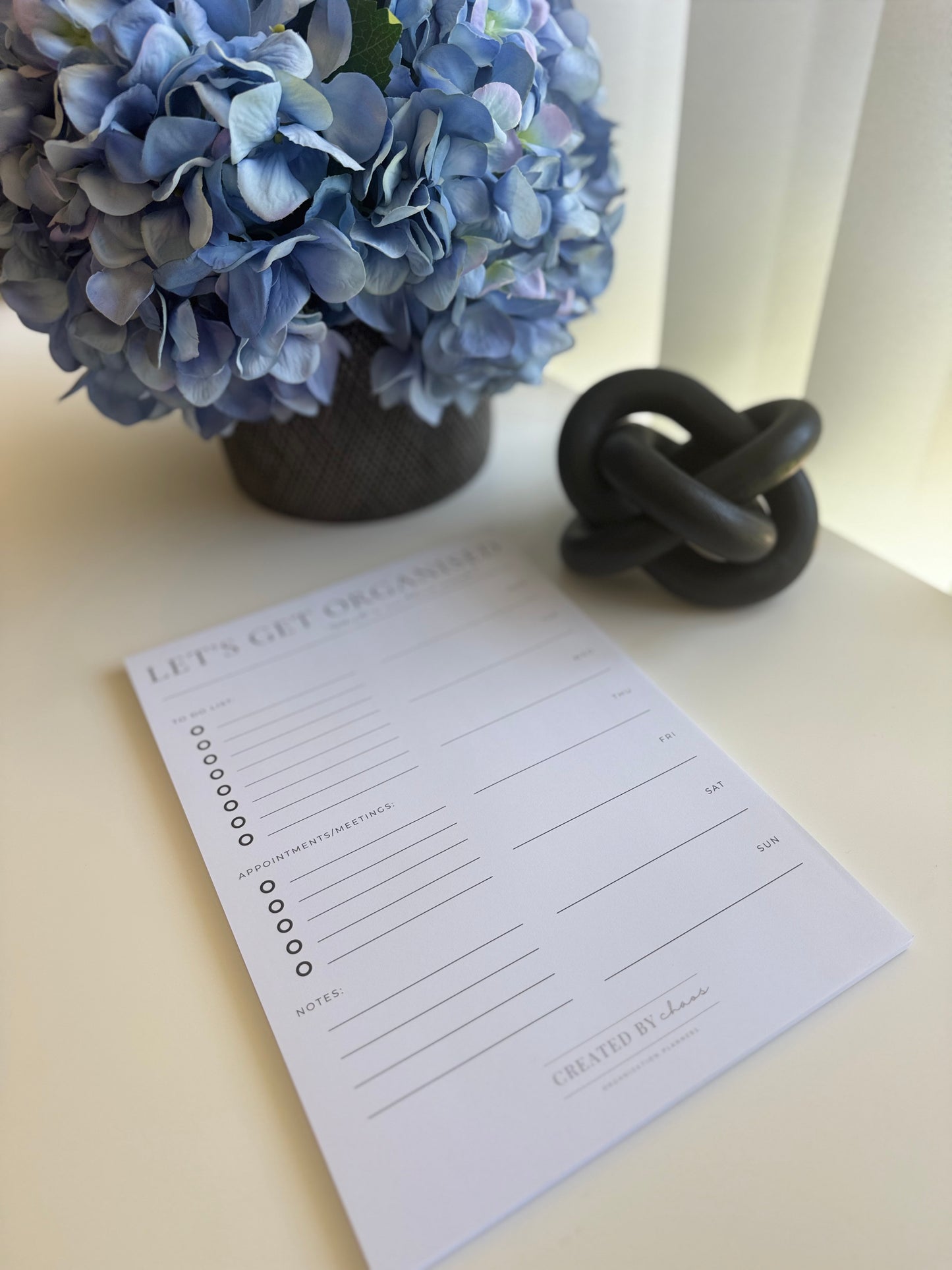 Let's Get Organised Planner